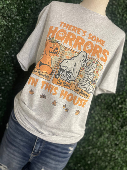 There’s some HORRORS in this house Tee