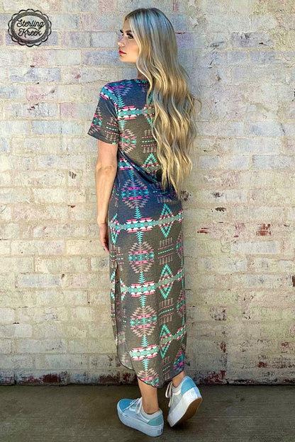 AZTEC HEIGHTS MAXI DRESS