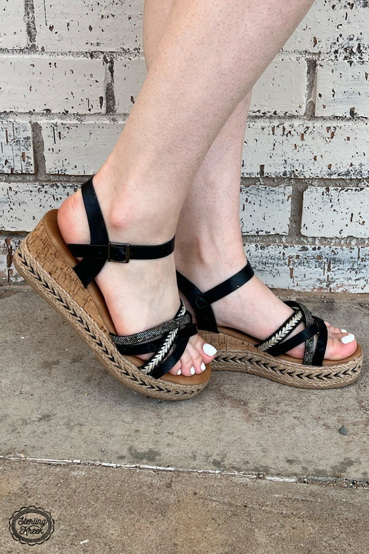 GIRLS NIGHT OUT SANDAL BLACK