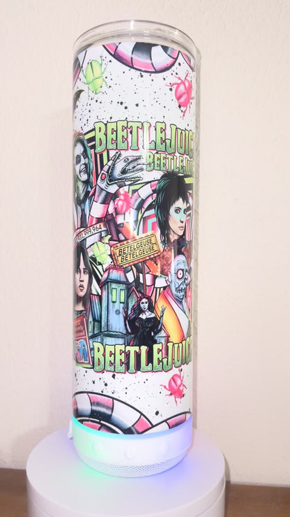 BeetleJuice speaker tumbler