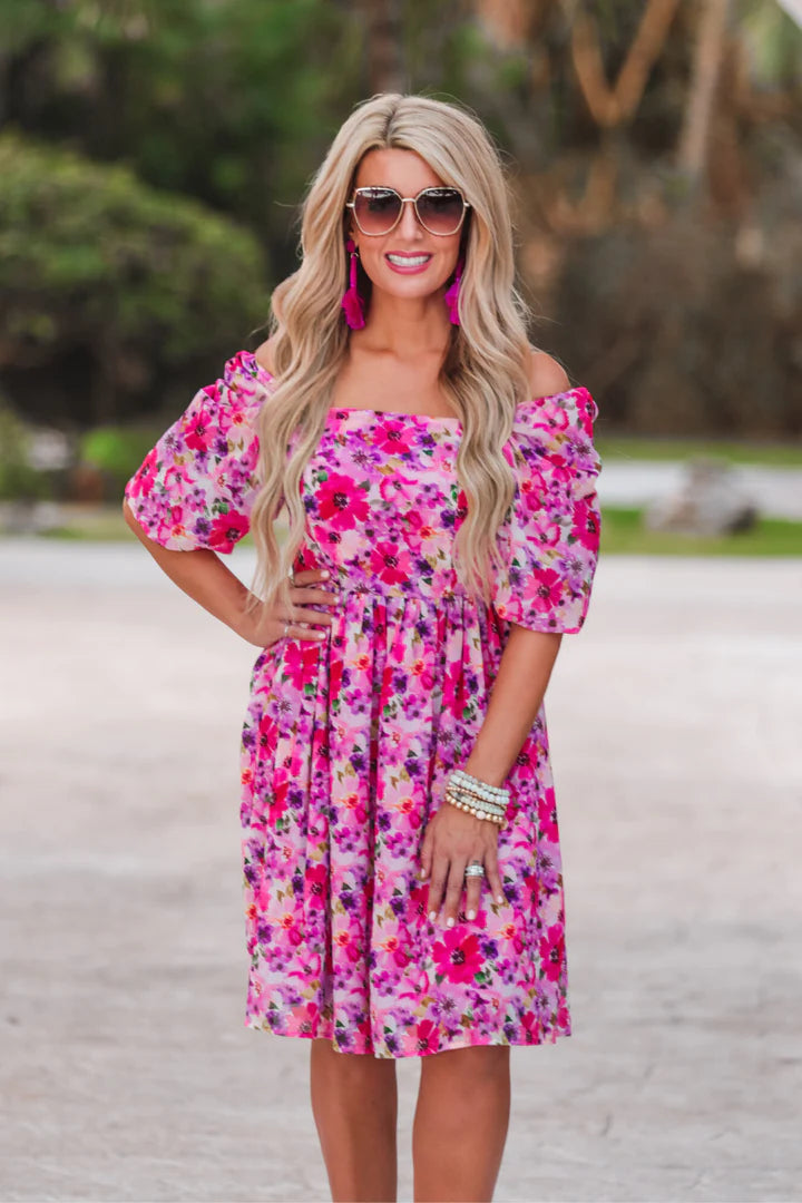 PREORDER-Sassy And Sweet Floral Dress